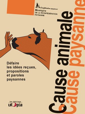 cover image of Cause animale, cause paysanne